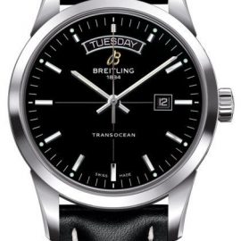 Breitling Watch Transocean Black
