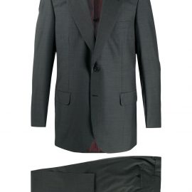 Brioni single-breasted two-piece suit - Grey