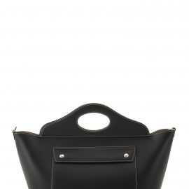 Burberry Small Tote Pocket Bag In Soft Leather