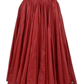 Calvin Klein A-line Skirt Red