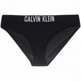 Calvin Klein Underwear logo print swim briefs - Black
