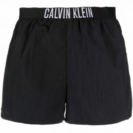Calvin Klein logo-waistband briefs - Black