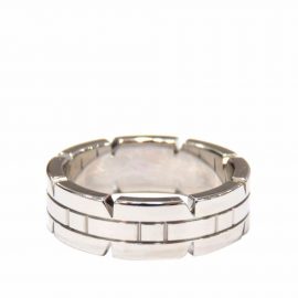 Cartier pre-owned Tank Française ring - Silver