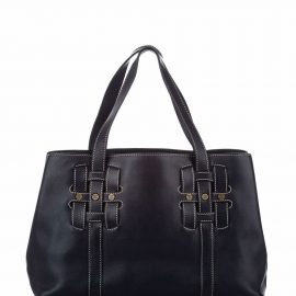 Céline Pre-Owned pre-owned logo studs tote bag - Black