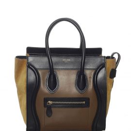 Céline Pre-Owned pre-owned micro Luggage top-handle bag - Brown