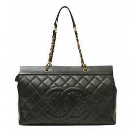 Chanel Grand shopping leather 24h bag