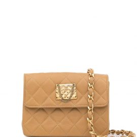 Chanel Pre-Owned 1980s mini bag motif shoulder bag - Brown