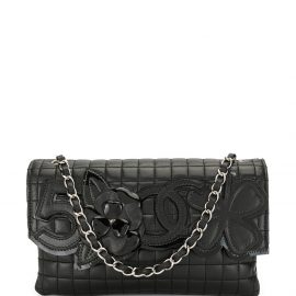 Chanel Pre-Owned 2006 Camellia No.5 shoulder bag - Black