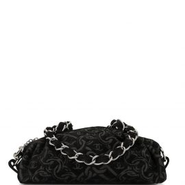 Chanel Pre-Owned 2006 chain print shoulder bag - Black