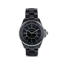 Chanel Pre-Owned 2007 pre-owned Chanel J12 39mm - Black