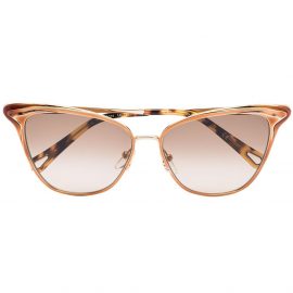 Chloé Eyewear Felicy cat-eye frame sunglasses - Gold