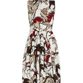 Claire Belted Equestrian Print Shirtdress