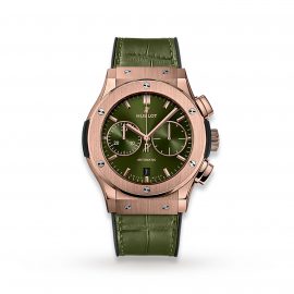 Classic Fusion Chronograph King Gold Green 45mm