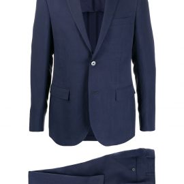 Corneliani single breasted trouser suit - Blue