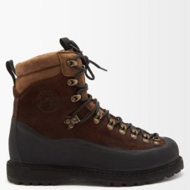 Diemme - Everest Suede Hiking Boots - Mens - Dark Brown