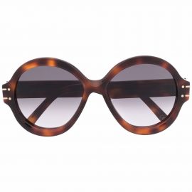 Dior Eyewear Signature round-frame sunglasses - Brown