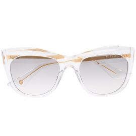 Dita Eyewear square tinted sunglasses - White