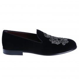 Dolce & Gabbana Embellished Front Loafers