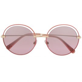 Dolce & Gabbana Eyewear round tinted sunglasses - Gold