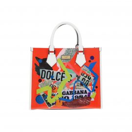 Dolce & Gabbana Patchwork Shopping Bag