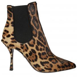 Dolce & Gabbana Printed Ankle Boots