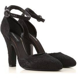 Dolce & Gabbana Pumps & High Heels for Women On Sale in Outlet, Black, Leather, 2021, 4