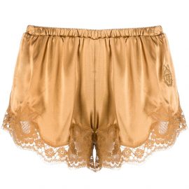 Dolce & Gabbana lace trim shorts - Neutrals