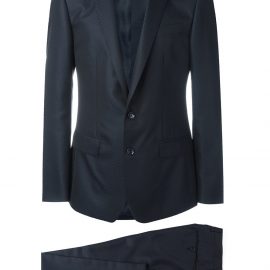 Dolce & Gabbana patterned suit - Blue