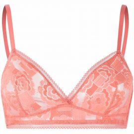 ERES Kiss floral-lace detail bra - Pink