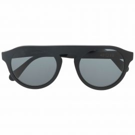 Eleventy square tinted sunglasses - Black