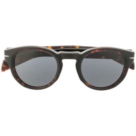 Eyewear by David Beckham 7041/S round frame sunglasses - Blue