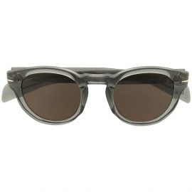 Eyewear by David Beckham round frame sunglasses - Grey