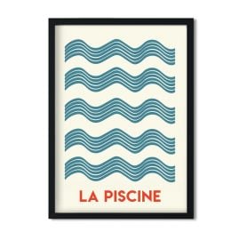 Fanclub - La Piscine Giclée Art Print