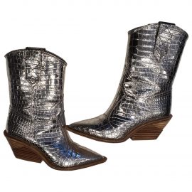 Fendi Cowboy leather western boots