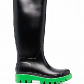 GIABORGHINI rubber Wellington boots - Black