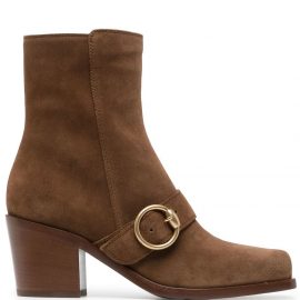 Gianvito Rossi Wayne suede ankle boots - Brown