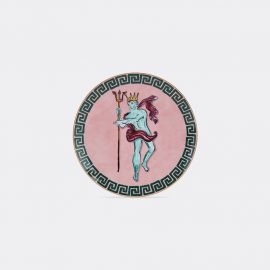 Ginori 1735 Tableware - 'Il Viaggio di Nettuno' centrepiece and charger plate in Pink Porcelain