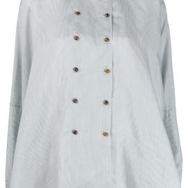 Giorgio Armani double breasted blouse - White