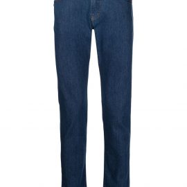 Giorgio Armani five-pocket straight-leg jeans - Blue