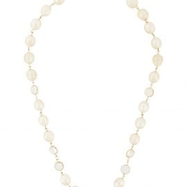 Givenchy Pre-Owned 1980s Faux Pearl Necklace - White