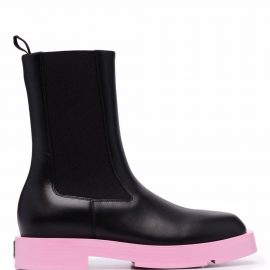 Givenchy colourblock leather Chelsea boots - Black