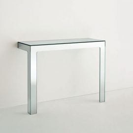 Glas Italia Tables And Consoles - 'Mirror Mirror' high table in Mirror Glass