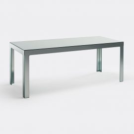 Glas Italia Tables And Consoles - 'Mirror Mirror' low table in Mirror Glass