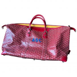 Goyard Croisière patent leather travel bag
