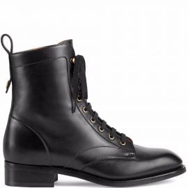 Gucci lace-up ankle boots - Black