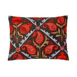 HERITAGE Geneve - Halicarnassus Gulf Suzani Ikat Double Sided Heritage Design Cushion