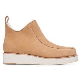 Harry Shearling-Lined Suede Booties