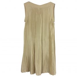 Hermès Gold Silk Dress