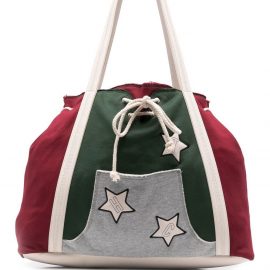 Htc Los Angeles star patch bucket bag - Green