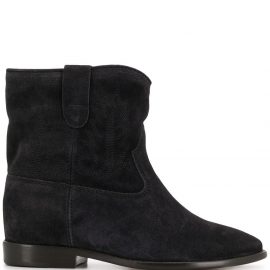 Isabel Marant Crisi slouch boots - Blue